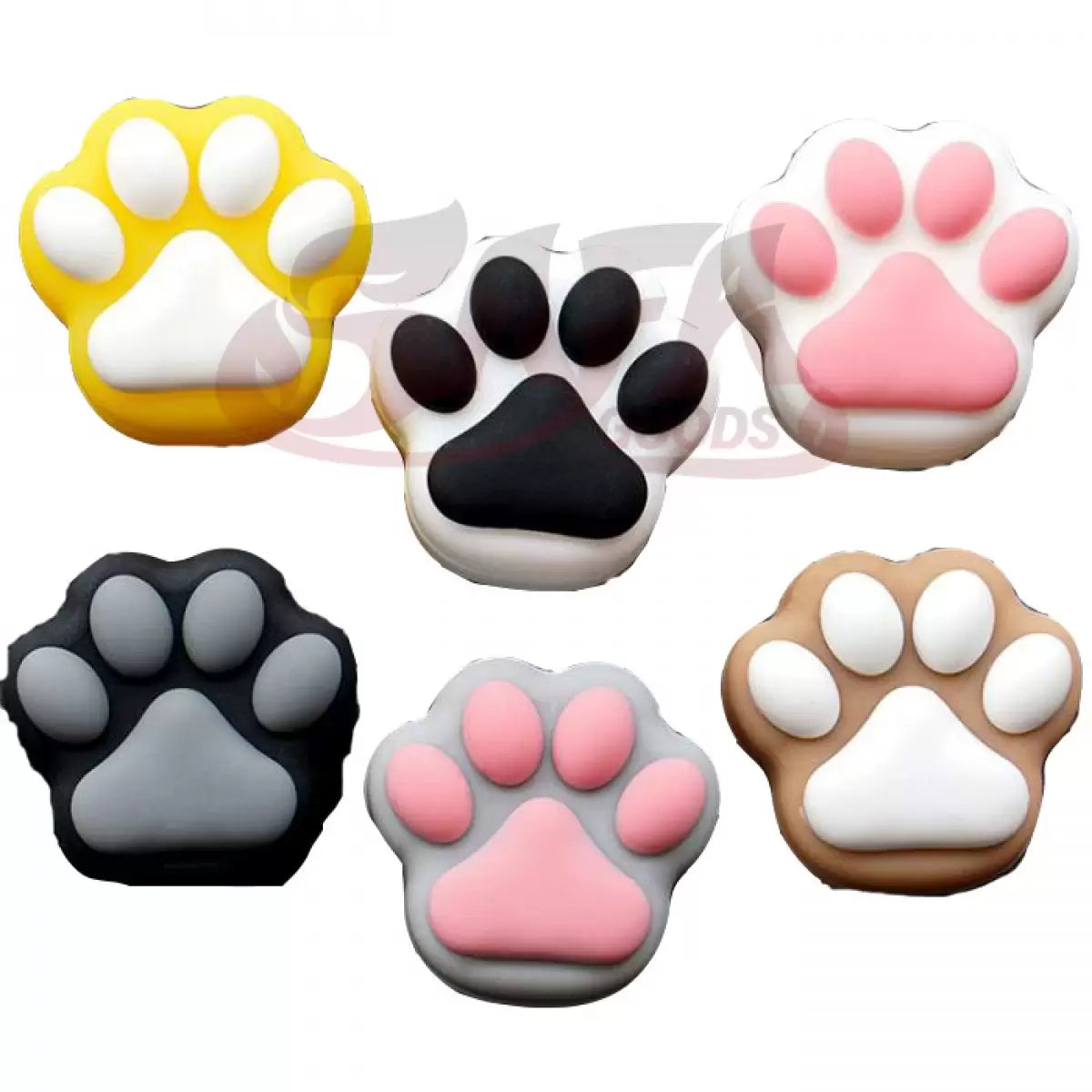 5PC 3mL Silicone Paw Storage Containers