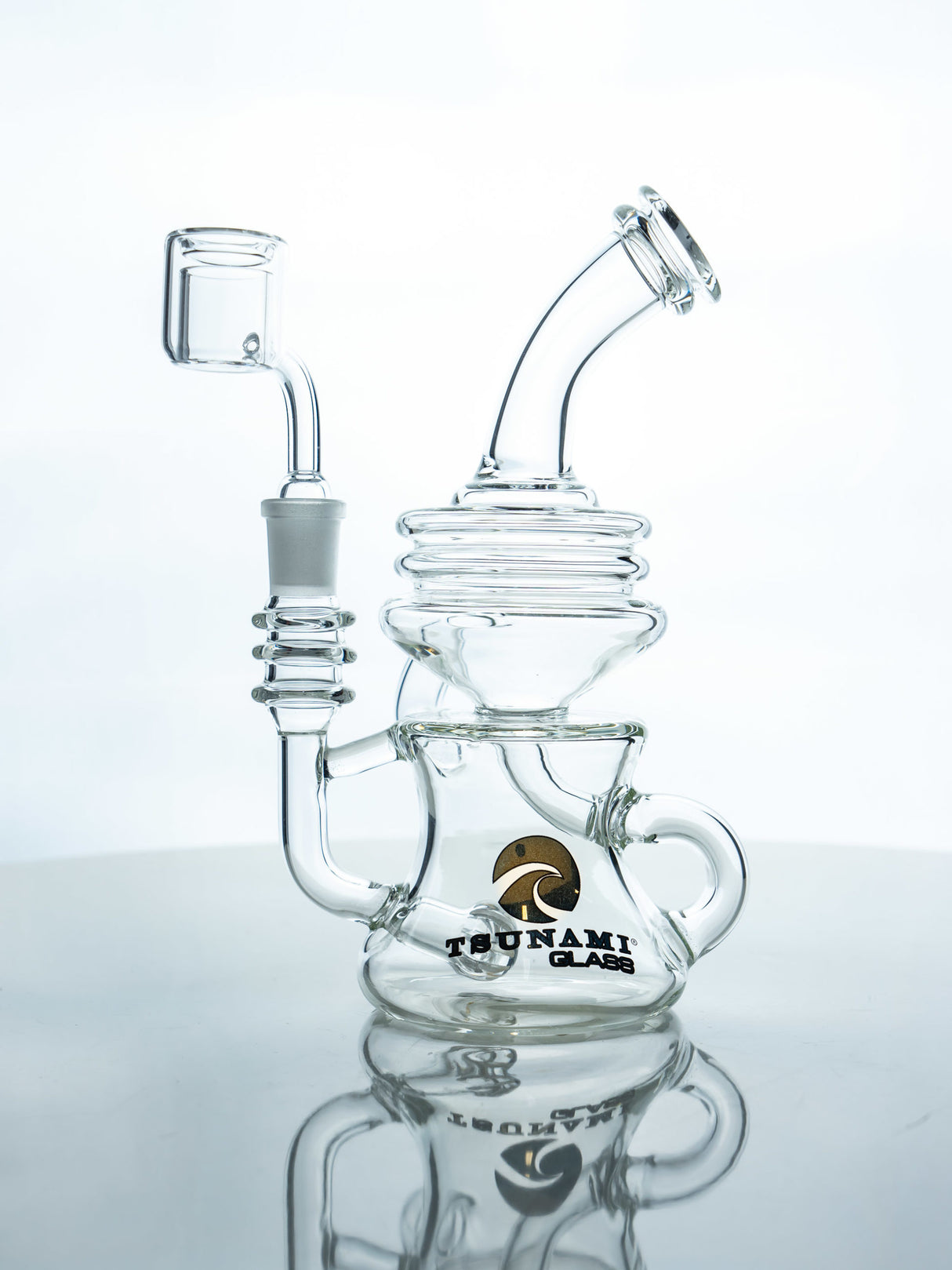 6 Inch Tsunami Sprinkler Recycler Concentrate Rig WP (Assorted Sizes)