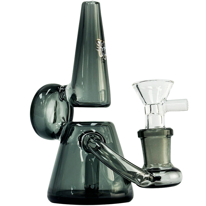 6" Mushroom Perc Glass Waterpipe – Something Glass