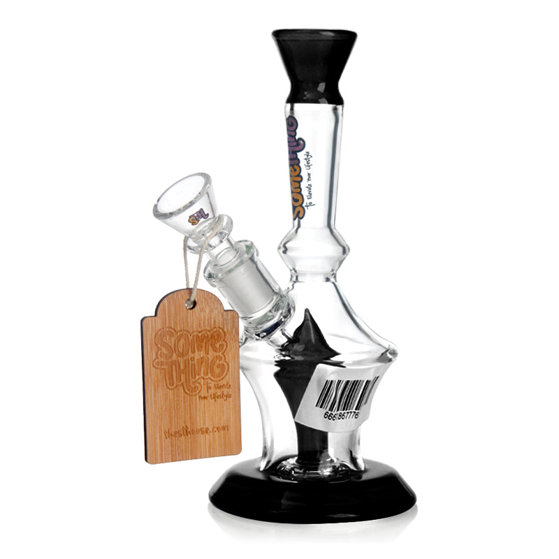 7.5" Water Pipe with Special Showerhead Perc – Something Glass