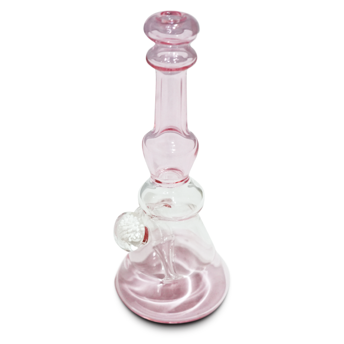 7" Transparent Glass Water Pipe
