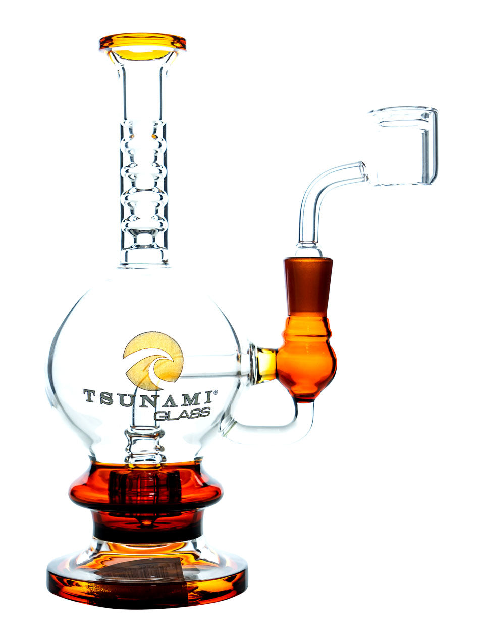 Amber 8" Tsunami Shower Head Water Pipe