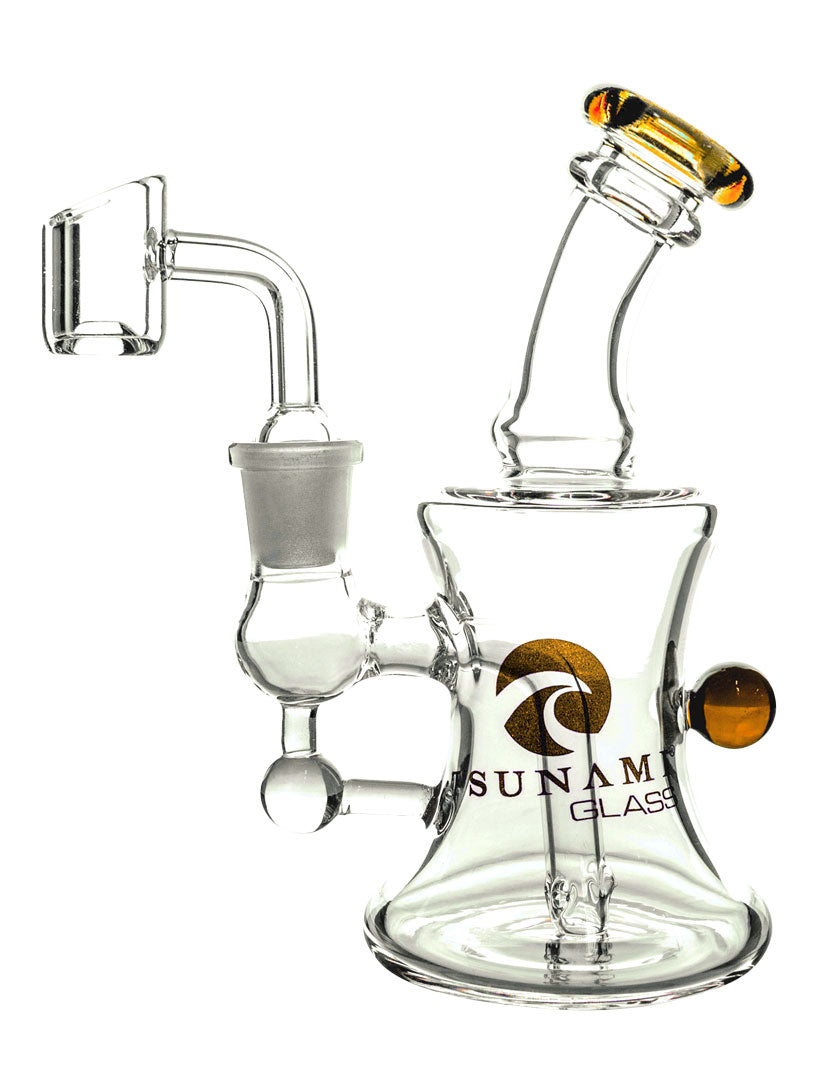 Amber Tsunami 6" Micro Glass Rig