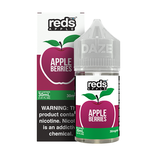 Berries Salt Nic E-Liquid 30ML - Reds Apple