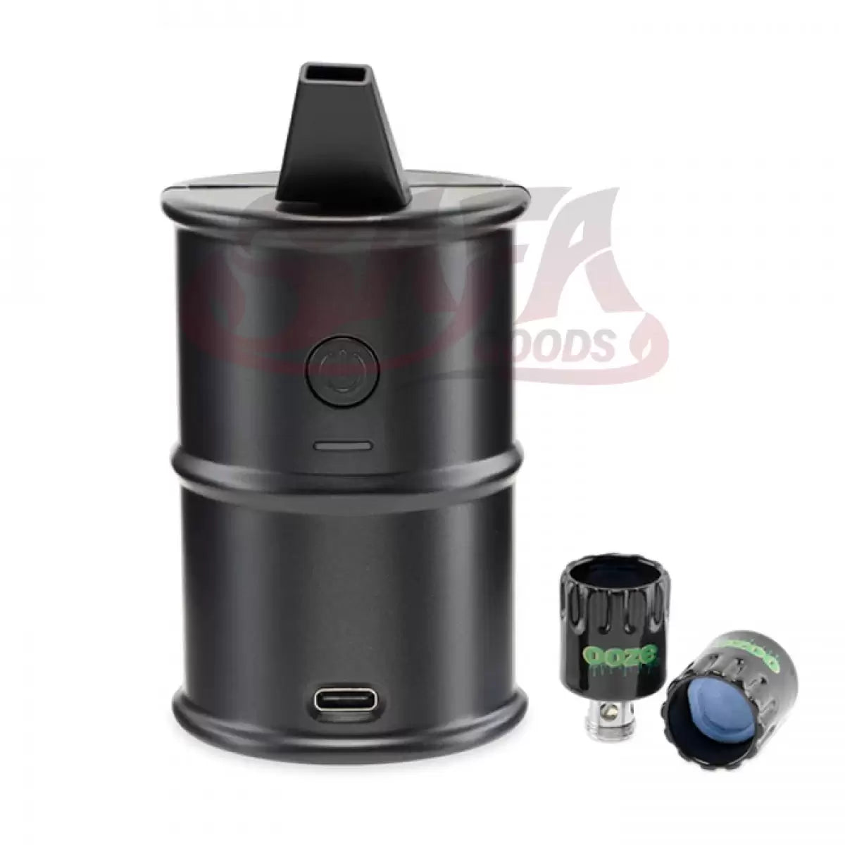 Black Electro Barrel - Dab Rig - Ooze