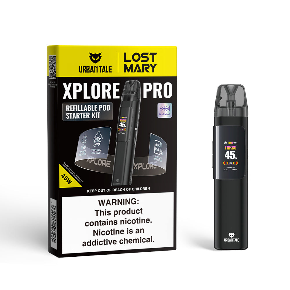 XPLORE PRO Refillable Pod Kit - Urban Tale x Lost Mary