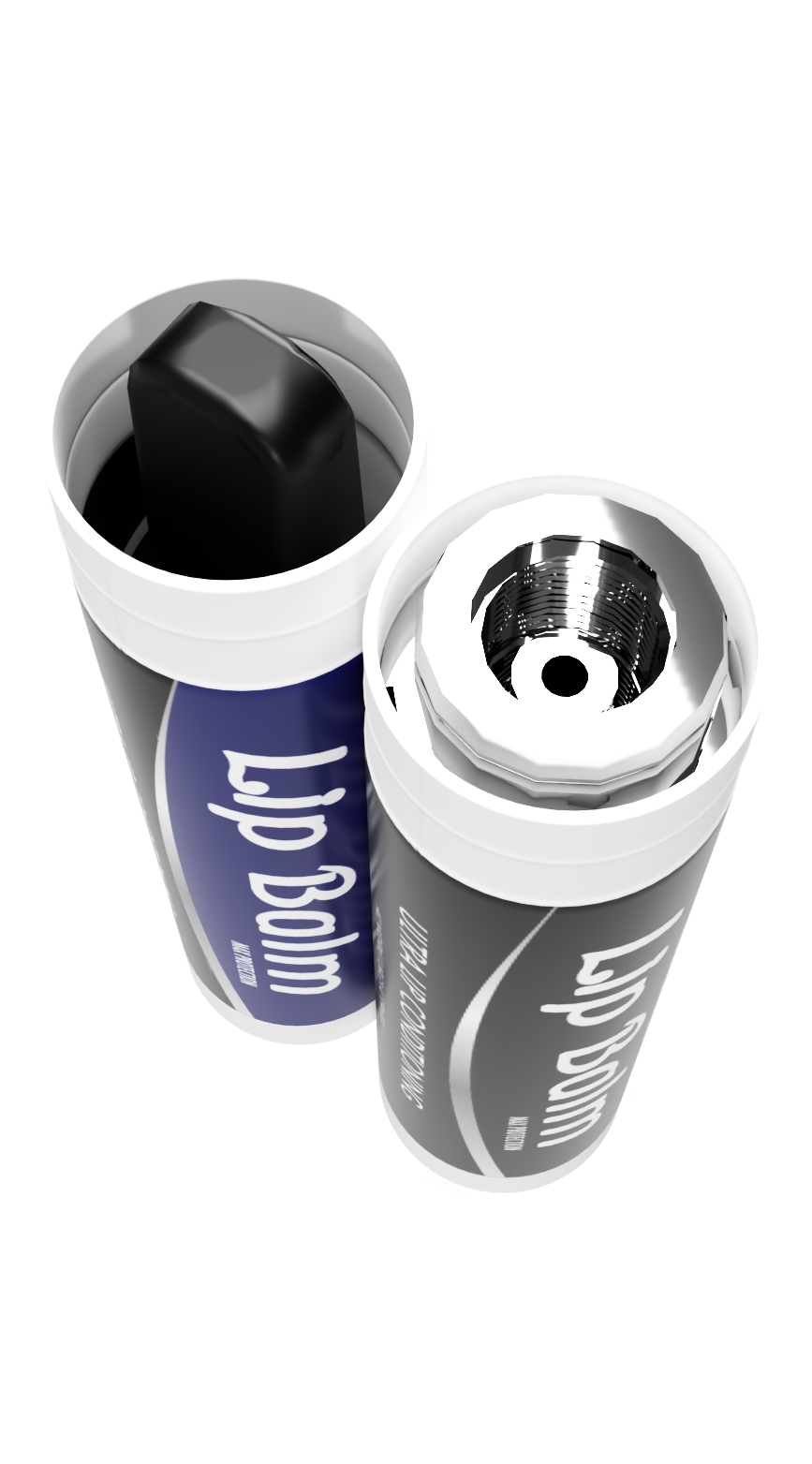 Black and Blue Chapstick Battery - Smyle Labs