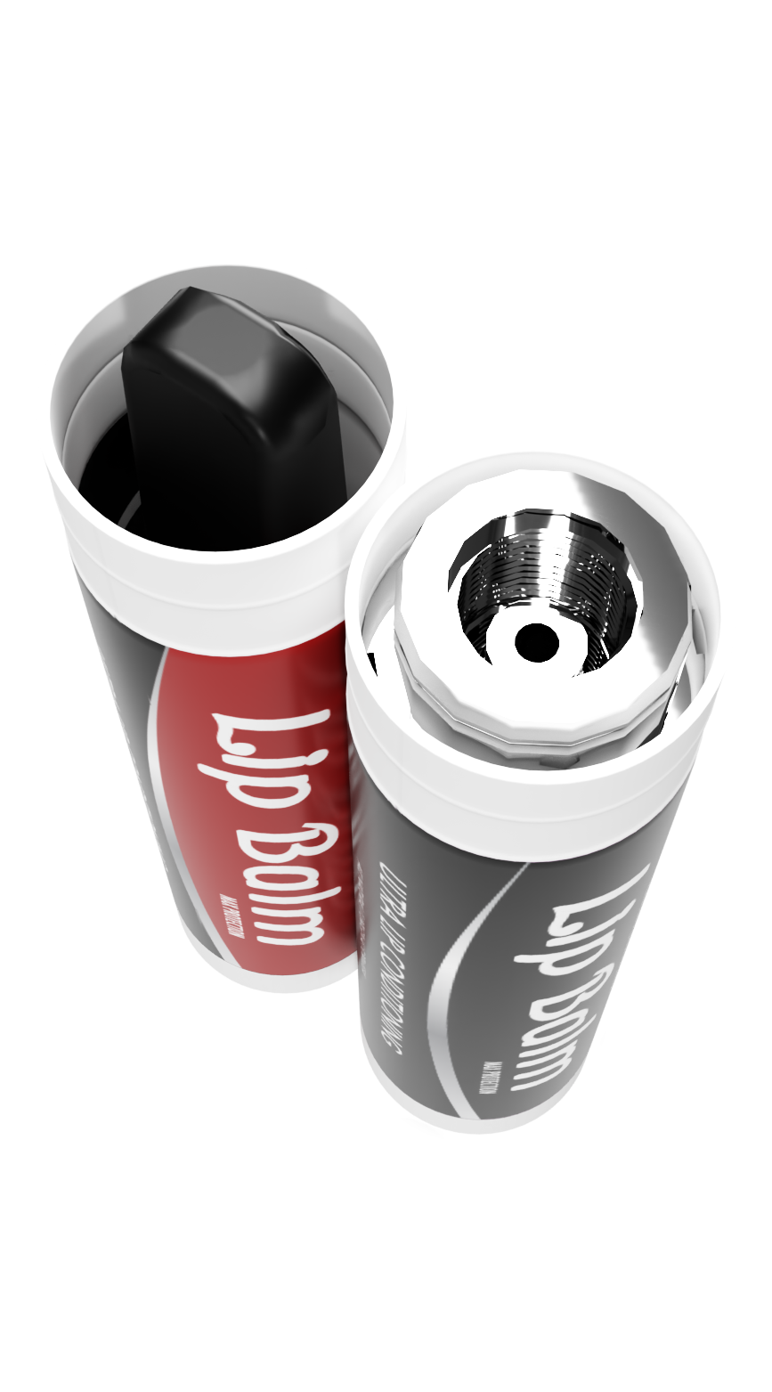 Black and Red Chapstick Battery - Smyle Labs