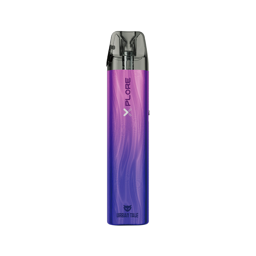 Blue Purple XPLORE Refillable Pod Kit - Urban Tale x Lost Mary