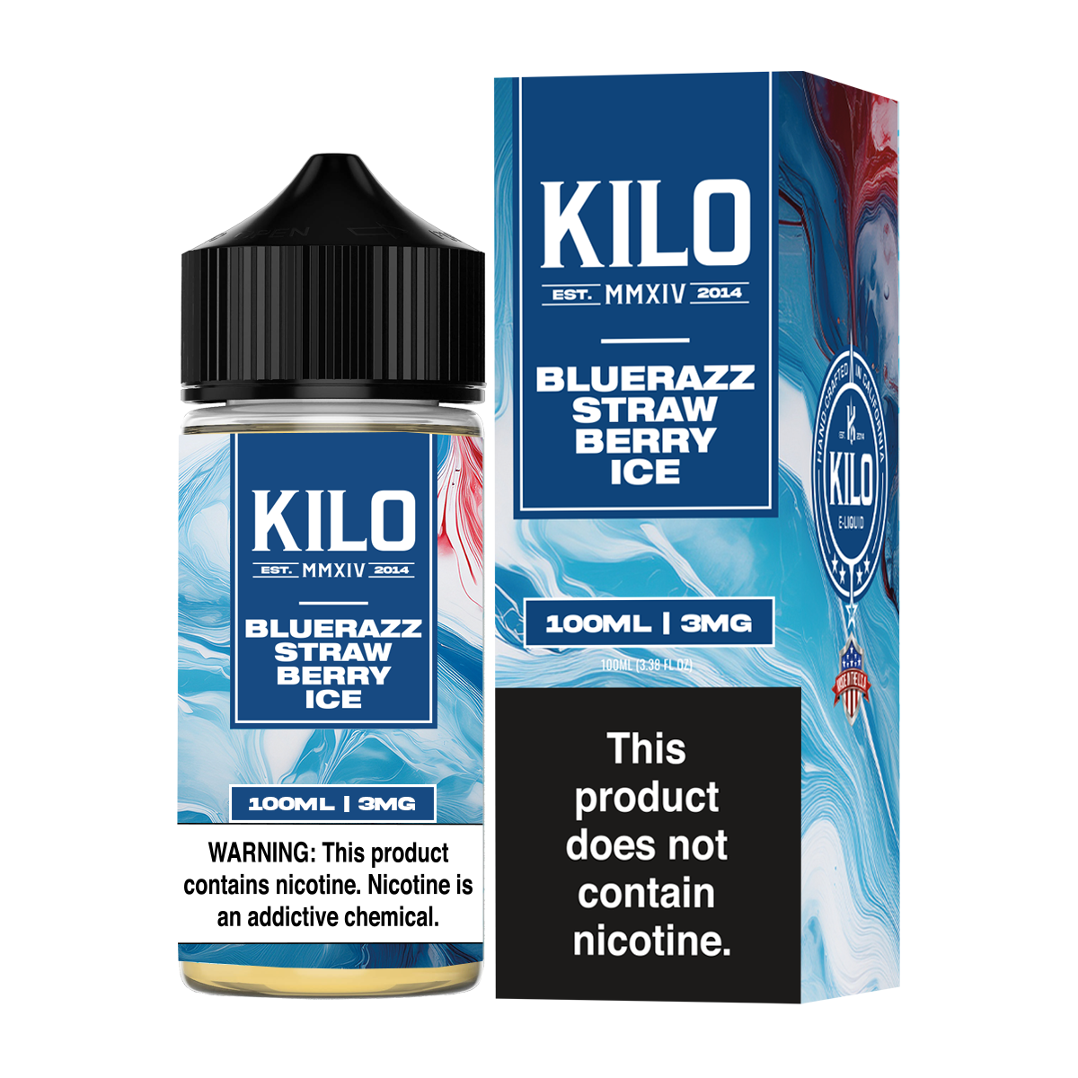 Blue Razz Strawberry Ice FBE – Liquid 100ML – KILO