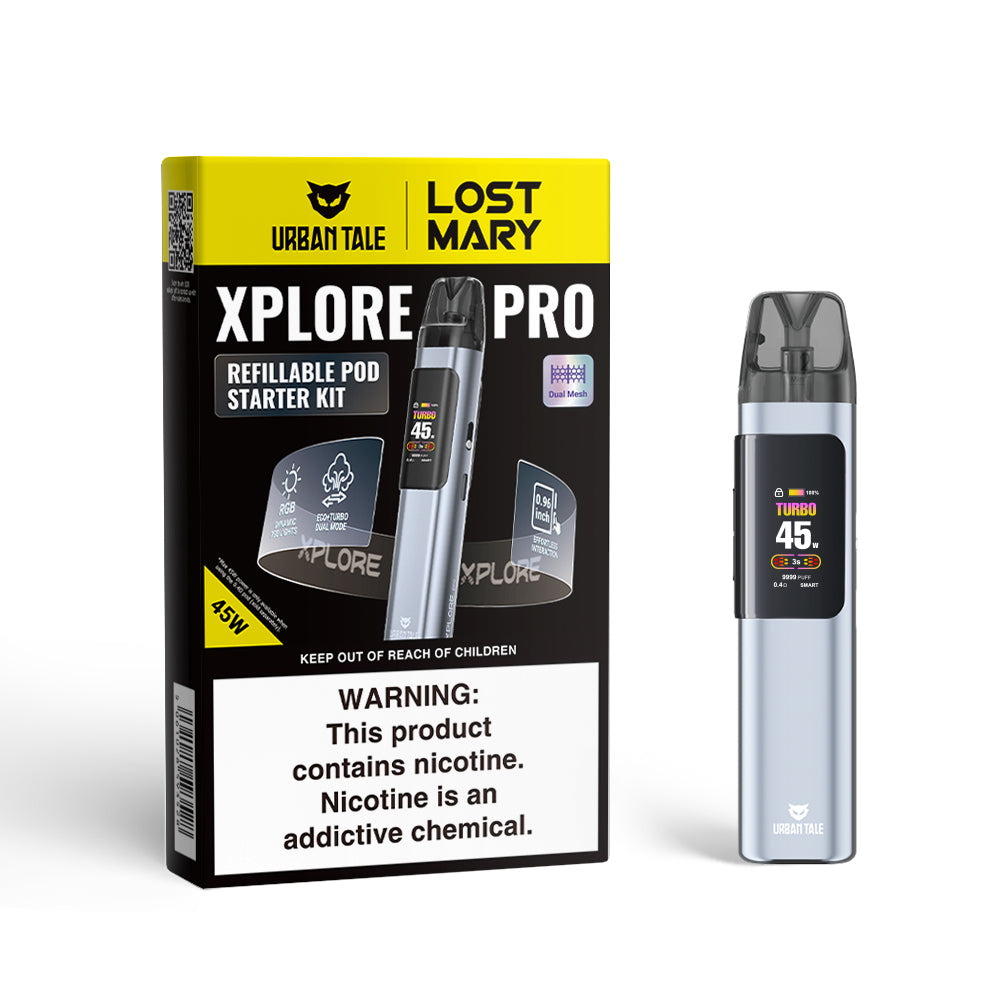 XPLORE PRO Refillable Pod Kit - Urban Tale x Lost Mary