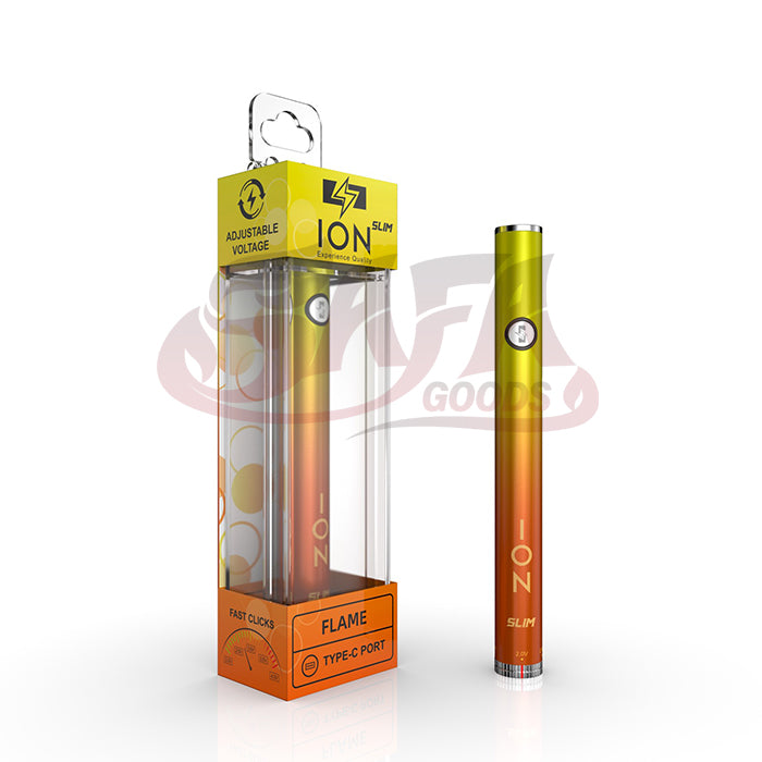 Flame Slim 320mAh 510 Cartridge Battery - ION