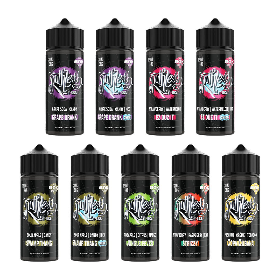 Freebase E-Liquid 120ML Bottles - Ruthless Premium