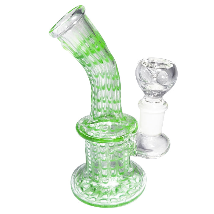 Glass Water Pipe Cane Design Banger Hanger