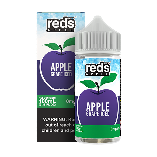 Grape Ice FB E-Liquid 100ML - Reds Apple