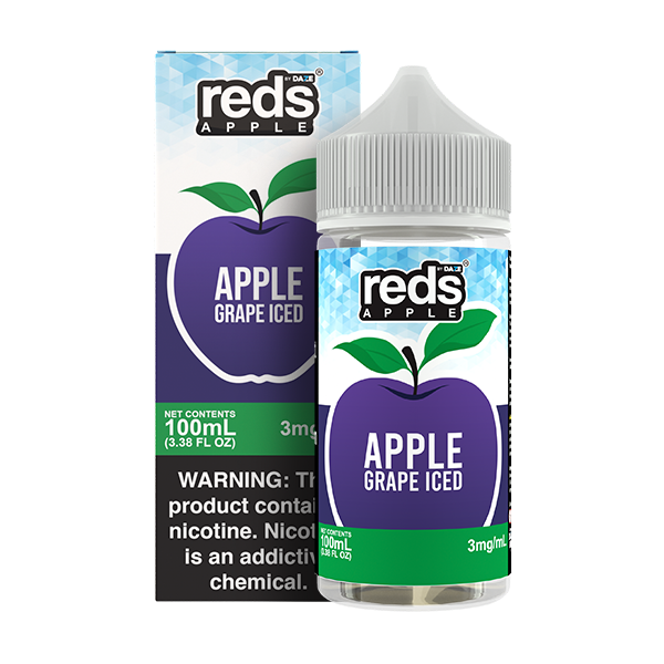 Grape Ice FB E-Liquid 100ML - Reds Apple