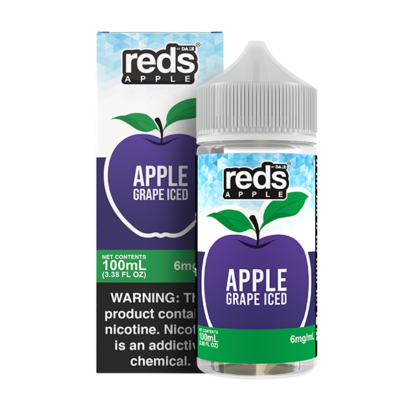 Grape Ice FB E-Liquid 100ML - Reds Apple