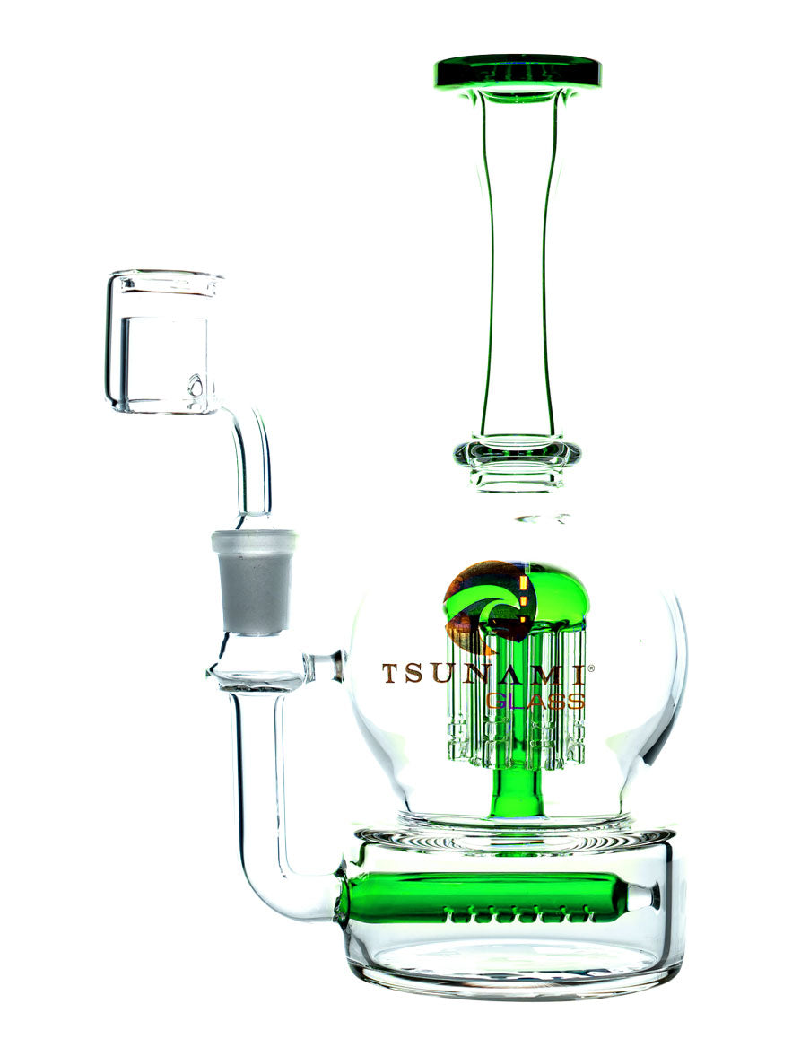Green 8" Tsunami Concentrate Rig Inline Tree WP