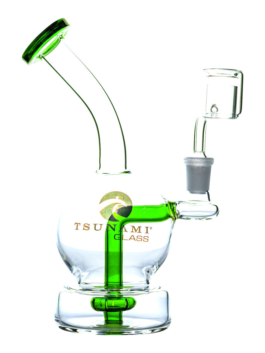 Green Tsunami 7" Showerhead Concentrate Water Pipe