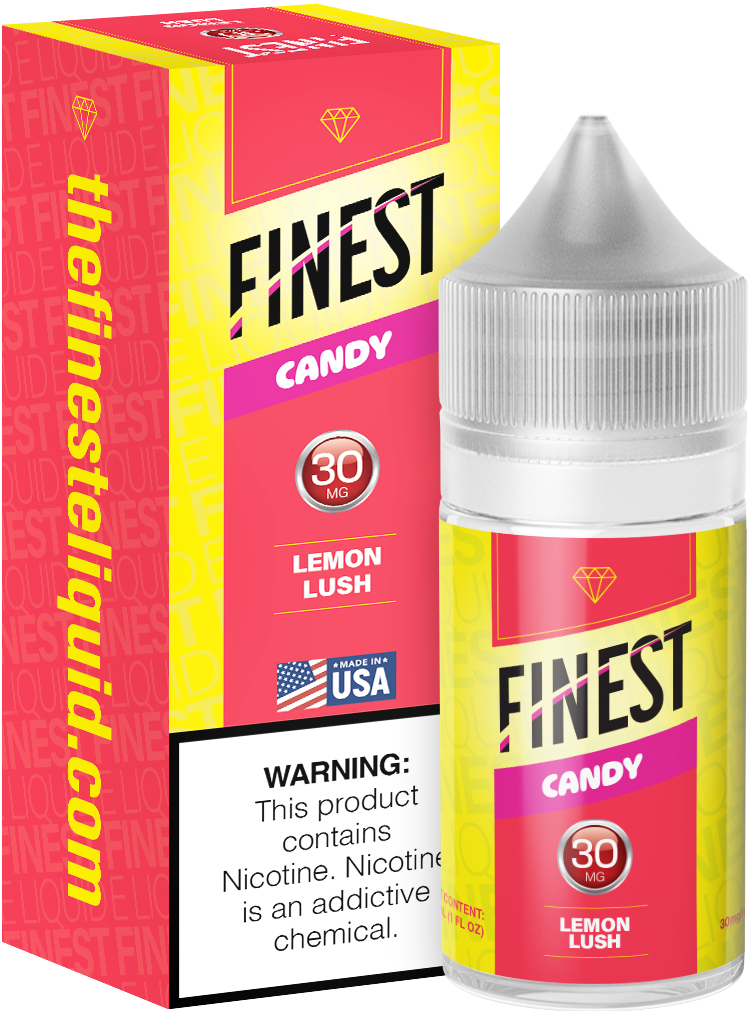 Lemon Lush Salt Nic E-Liquid Candy Edition 30ML - The Finest
