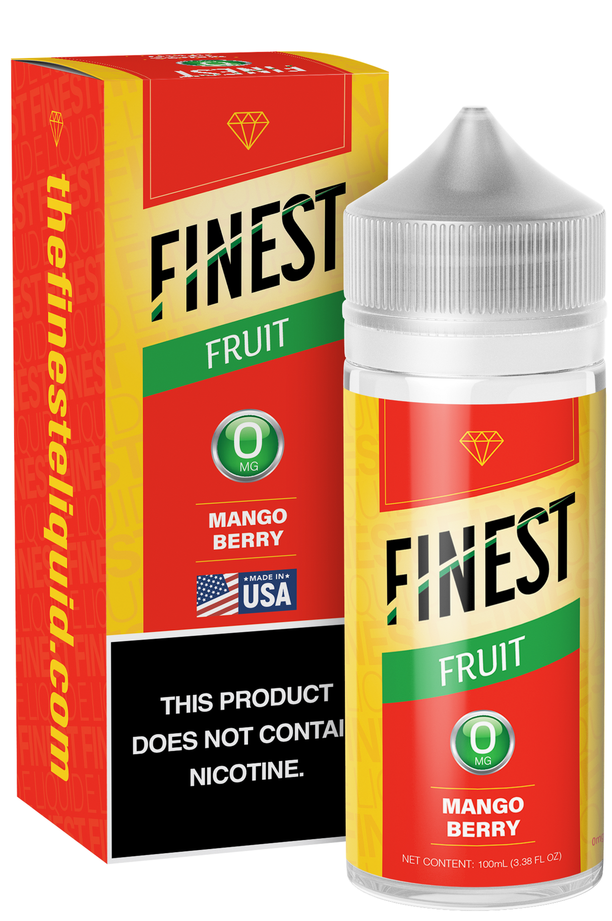Mango Berry Freebase E-Liquid Fruit Edition 100ML - The Finest