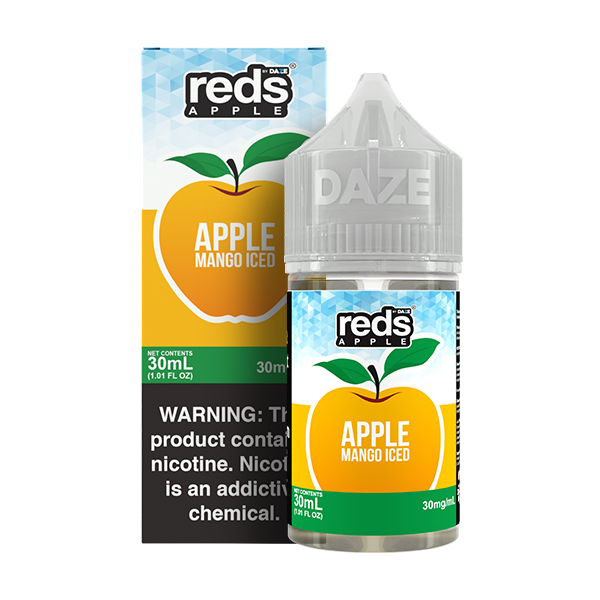 Mango Ice Salt Nic E-Liquid 30ML - Reds Apple