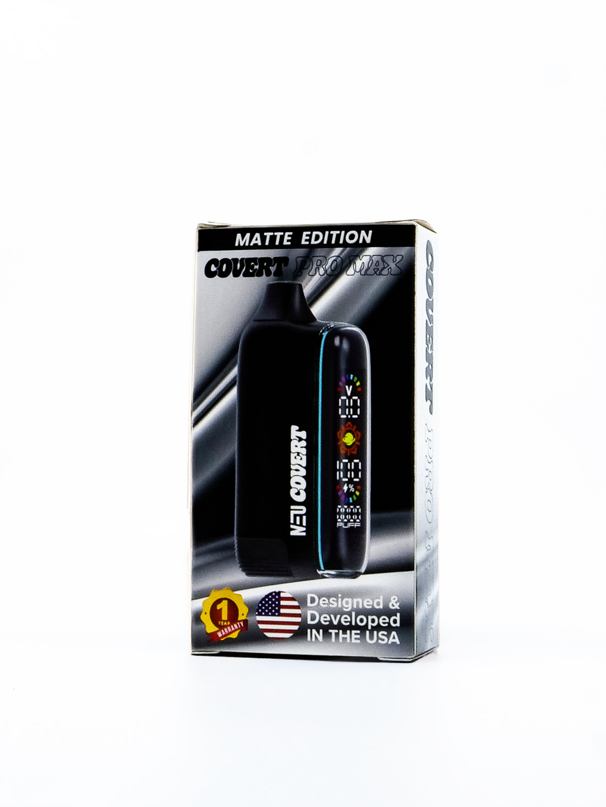 Matte Ed. Black Push Pro Max 510 Cartridge Battery - Neu Covert