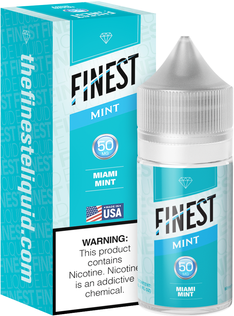 Miami Mint Salt Nic E-Liquid Mint Edition 30ML - The Finest