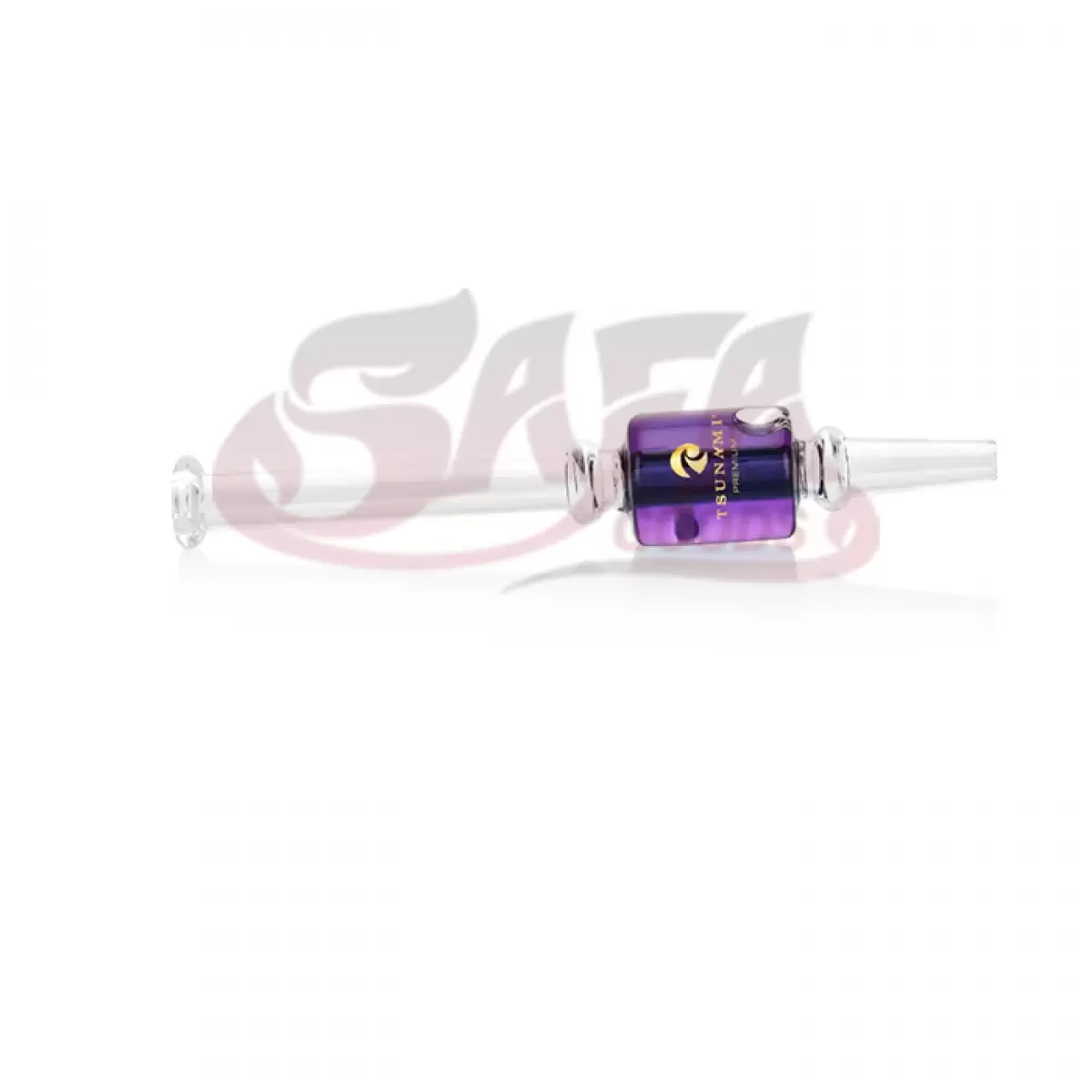 Purple Needle Edition Glass Nectar Collector - Tsunami