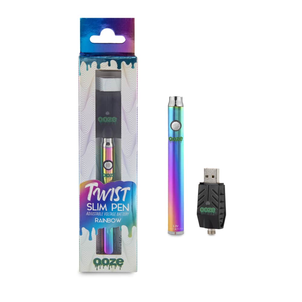 Rainbow Slim Pen Twist Battery - Ooze