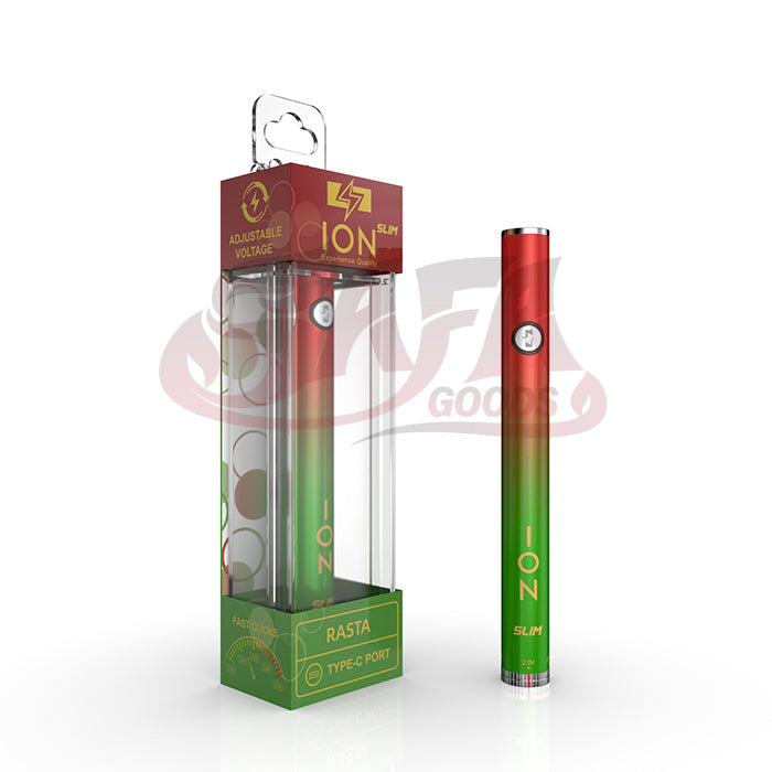 Rasta Slim 320mAh 510 Cartridge Battery - ION