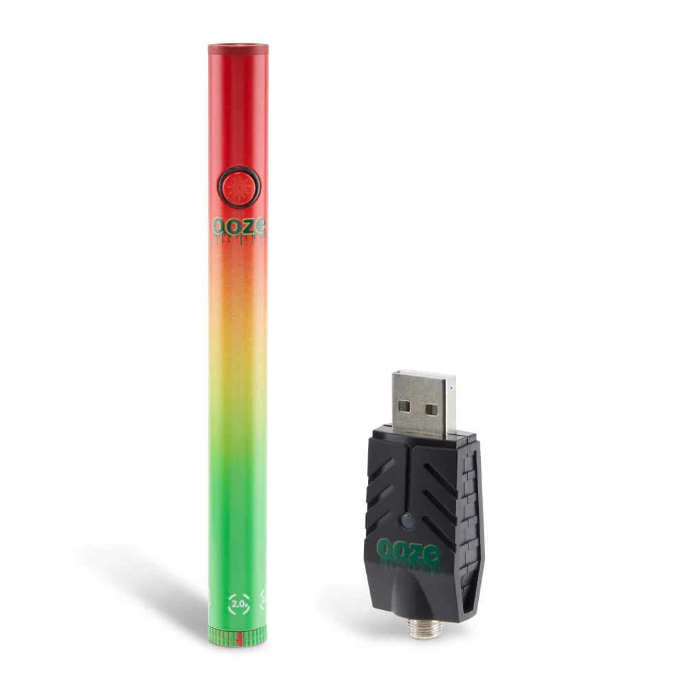 Rasta Twist Slim Pen Battery 2.0 - Ooze