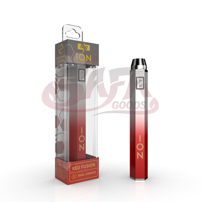 Red Fusion 1100mAh 510 Cartridge Battery - ION