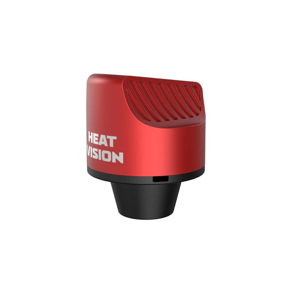 Red Heat Vision Thermometer Carb Cap - Yocan Black