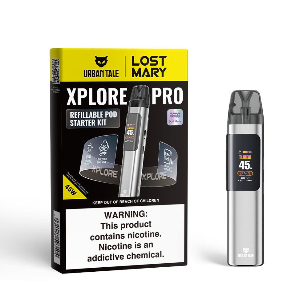 XPLORE PRO Refillable Pod Kit - Urban Tale x Lost Mary