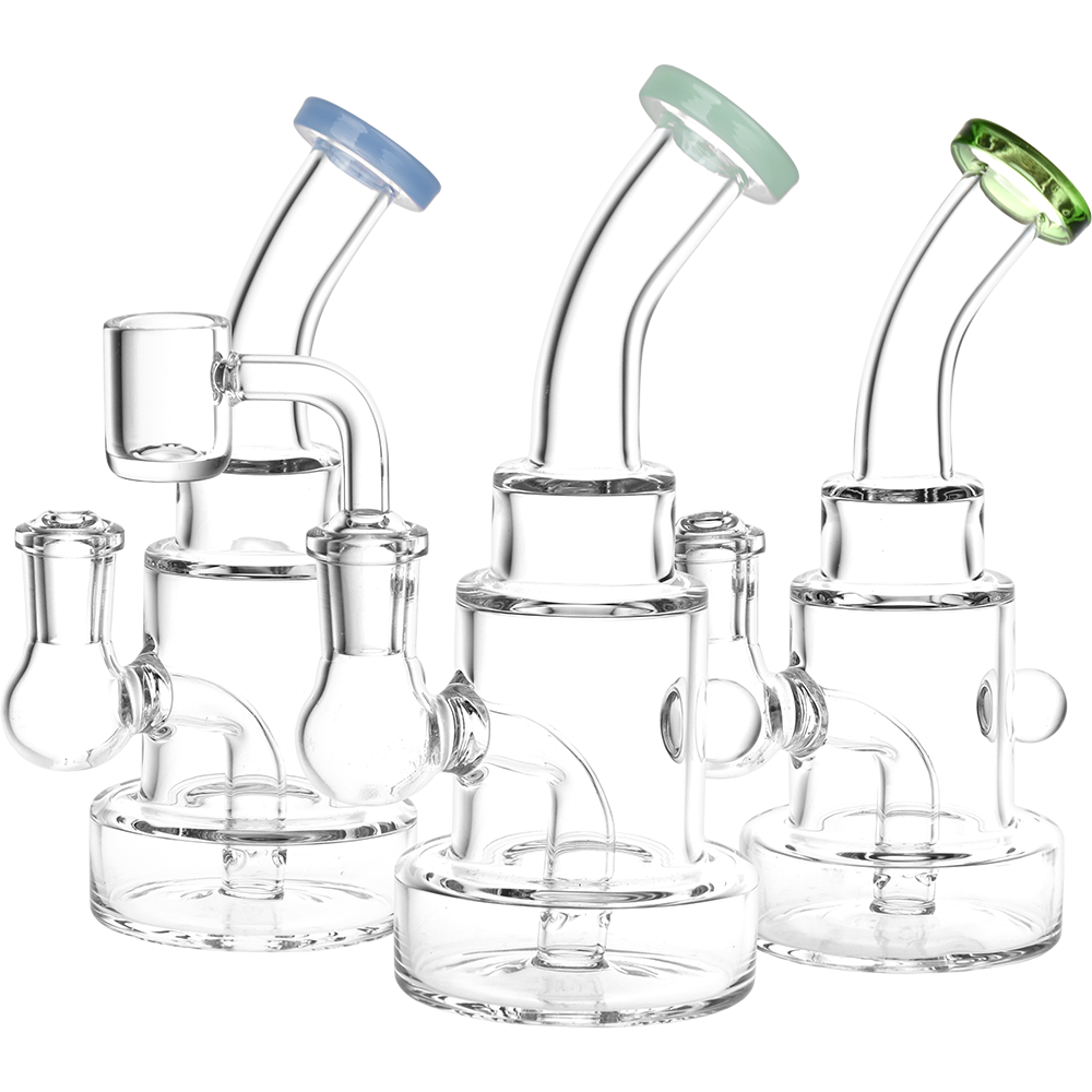 Simplicity Glass Rig | 6.25" 14mm F | Asst. Colors – Pulsar