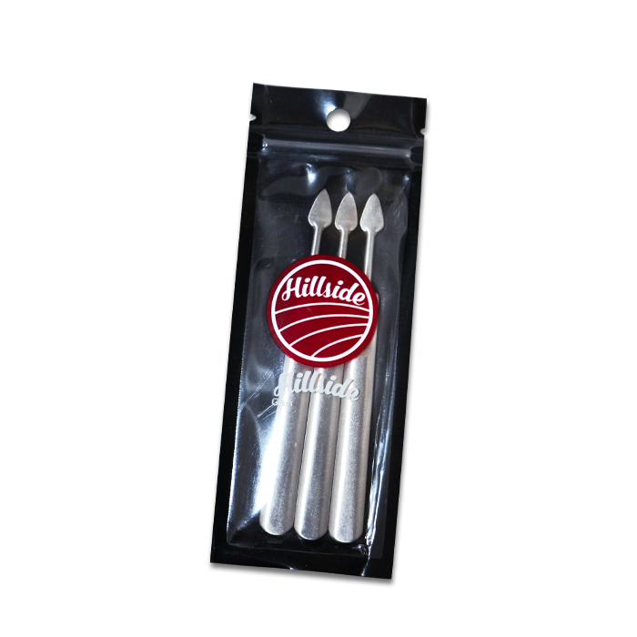 Small Steel Dabber Set w/ Handle – 3PC | Hillside Glass