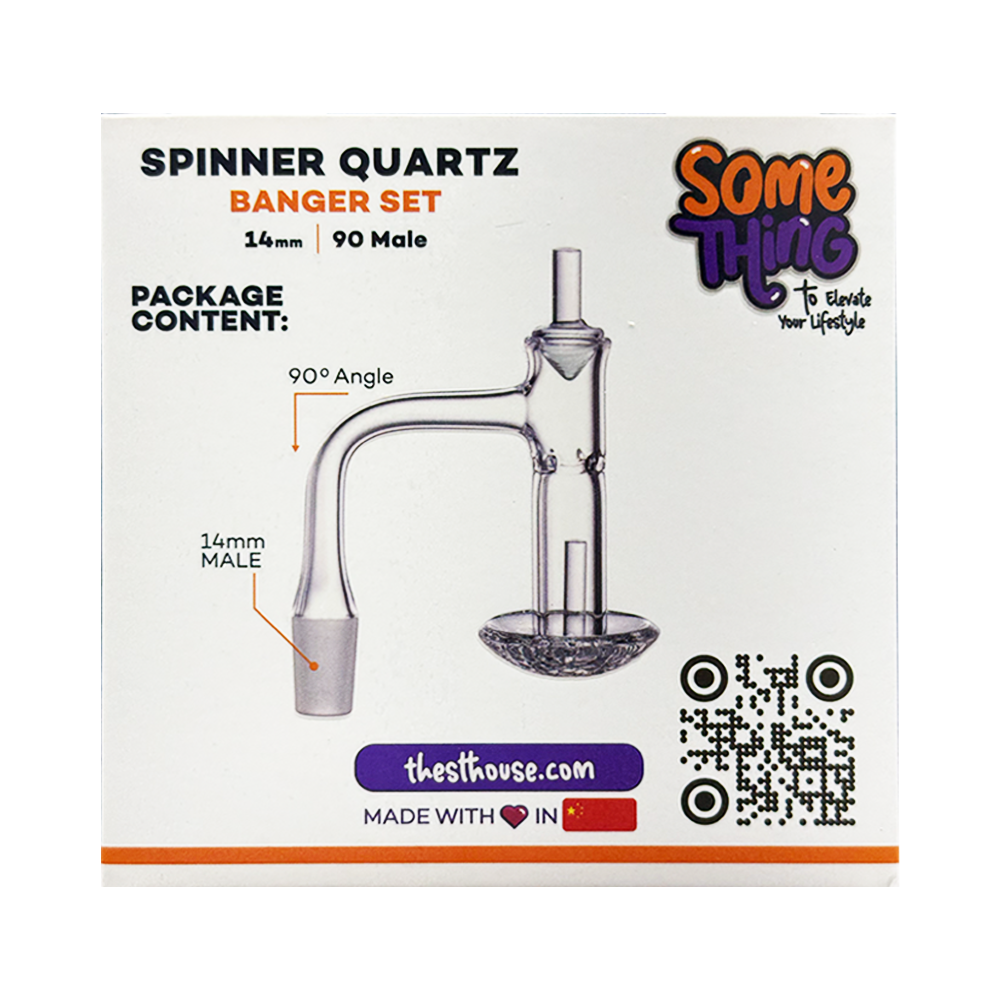Spinner Quartz Concentrates Banger 14mm/90 – Something