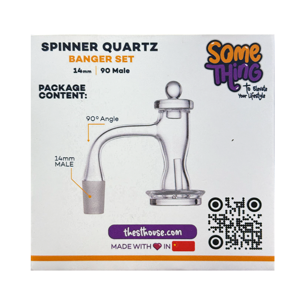 Spinner Quartz Terp Slurper Banger 14mm/90 – Something