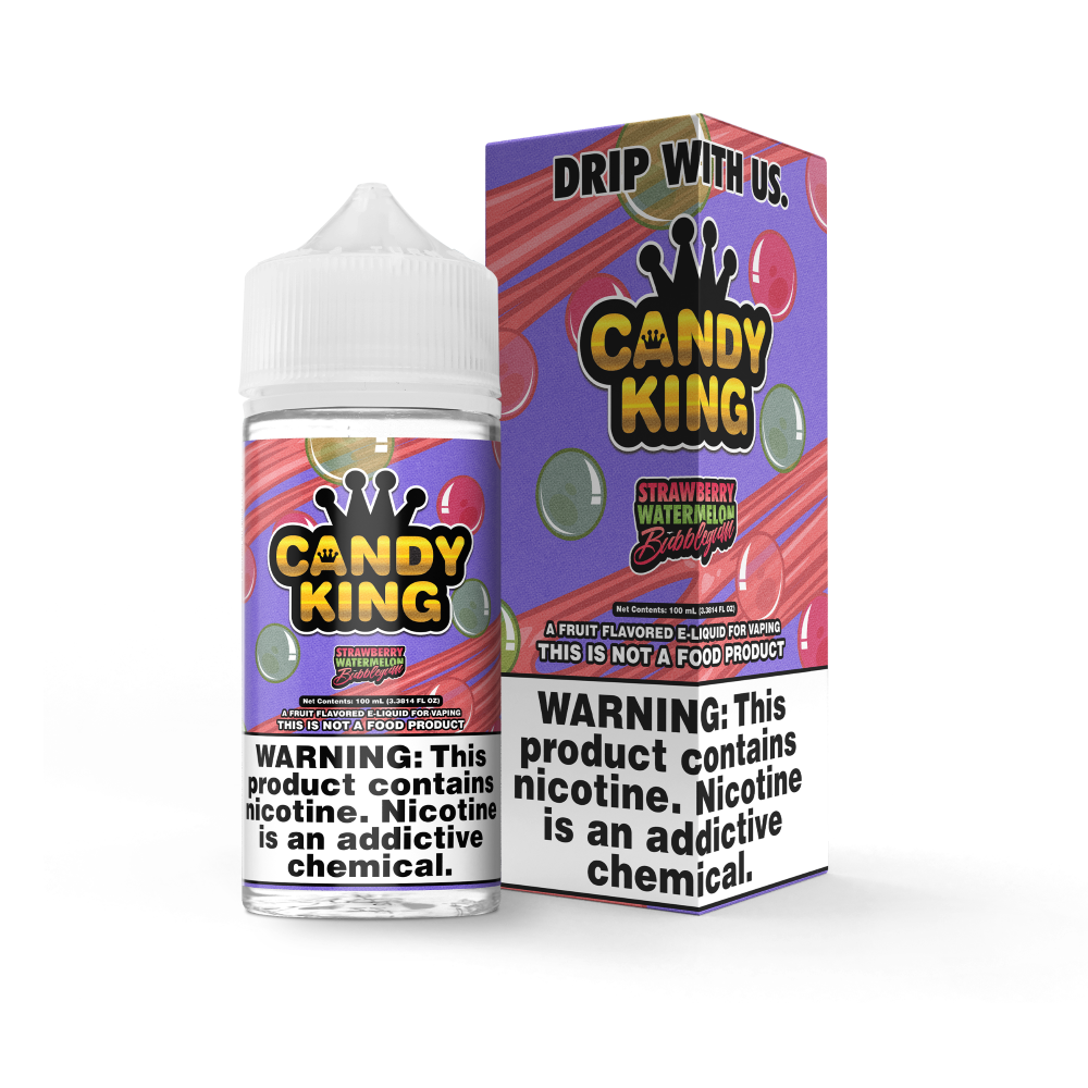 Strawberry Watermelon Freebase E-Liquid 100ML - Candy King