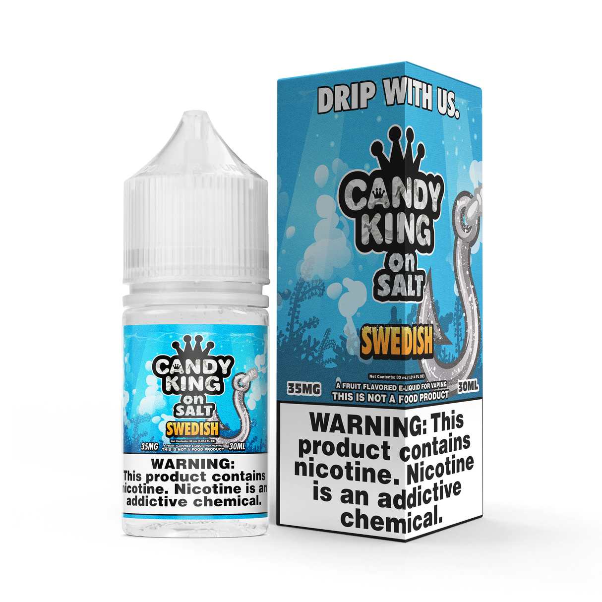 Swedish Candy King Salt Nic E-Liquid - 30ML