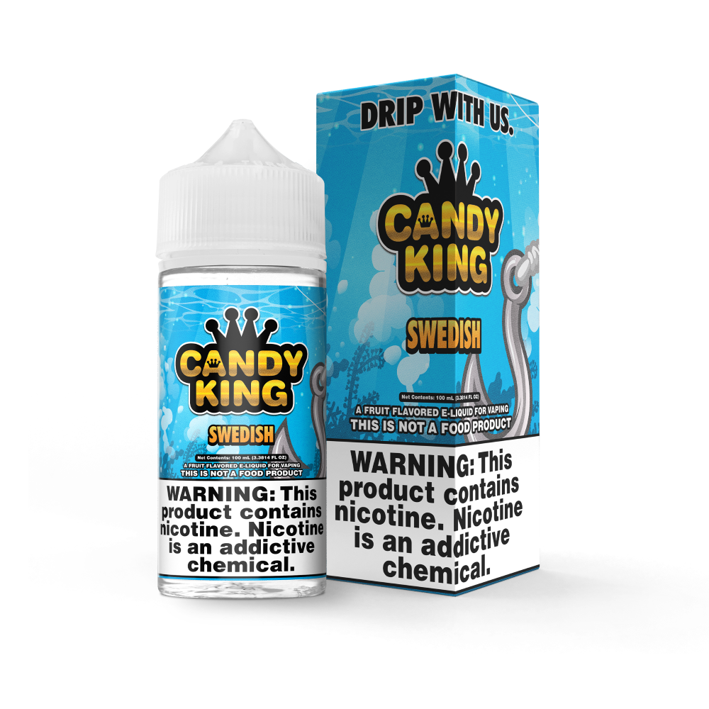 Swedish Freebase E-Liquid 100ML - Candy King
