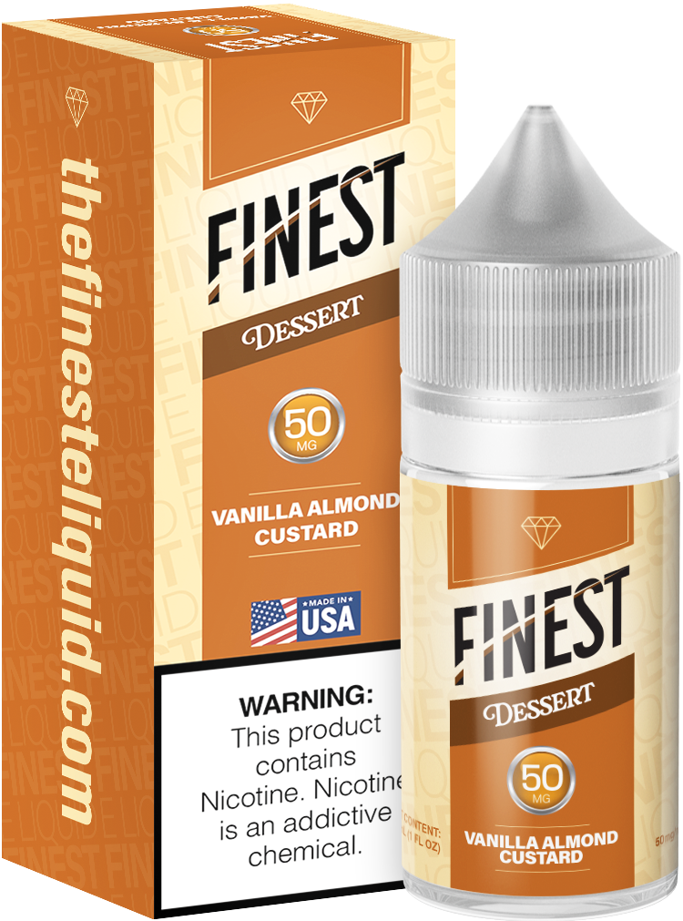Vanilla Almond Custard Salt Nic E-Liquid Dessert Edition 30ML - The Finest