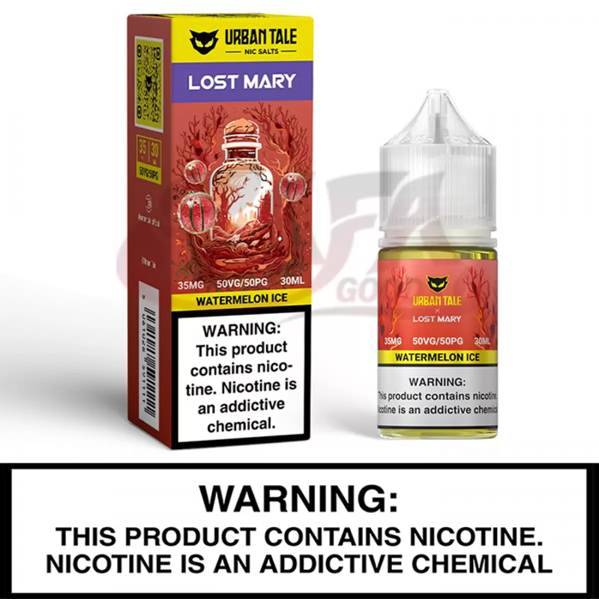 Watermelon Ice Urban Talex Lost Mary SaltNic E-Liquid 30ML