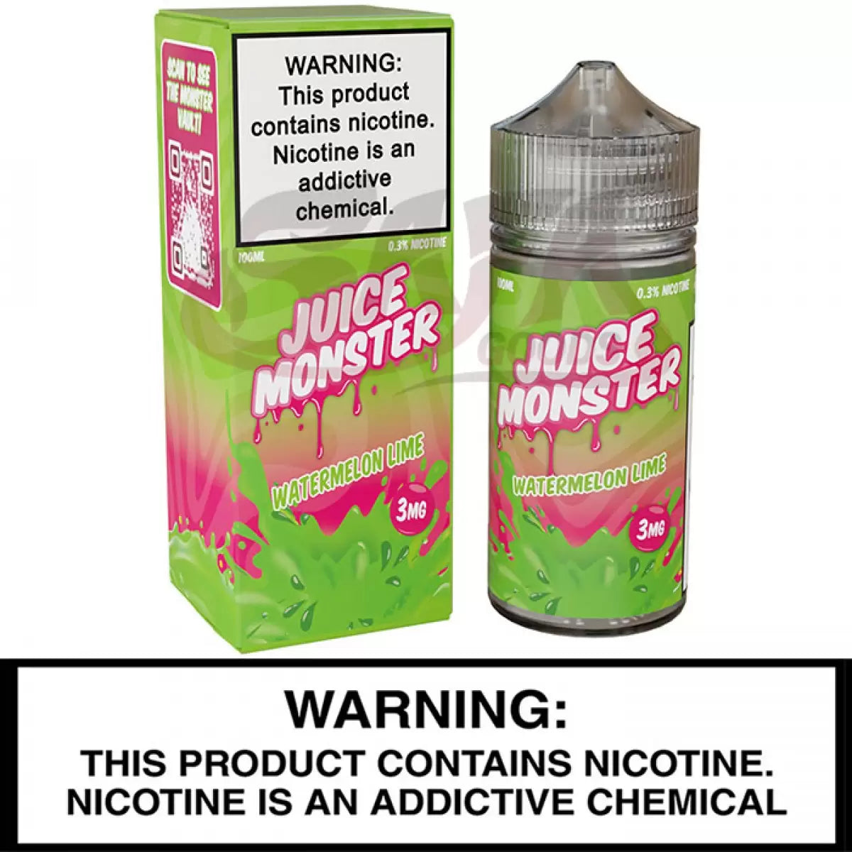 Watermelon Lime Juice Monster Freebase E-Liquids 100ML
