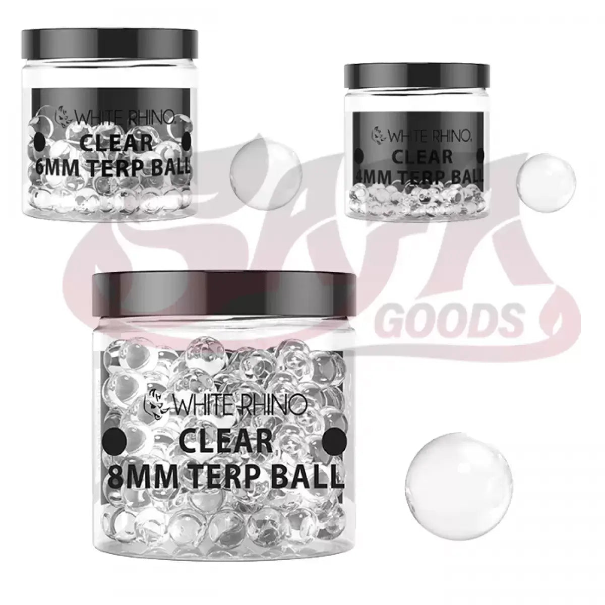 White Rhino 50CT Terp Ball Jar