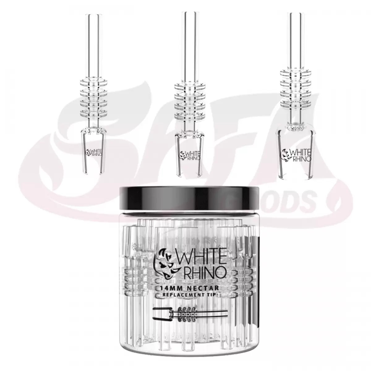 White Rhino Nectar Collector Tips 30CT Jars