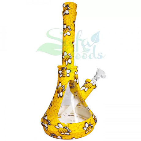 10 Inch Silicone Beaker Water Pipe