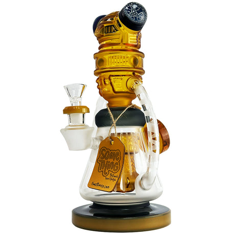 10" Robot Design Glass Water Pipe – Something Glass