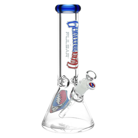 11.75" Steal Your Face Beaker Water Pipe 14mm F – Grateful Dead x Pulsar